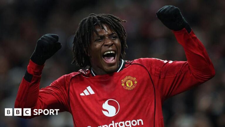 Man Utd change style and win as Ruben Amorim says: ‘We suffered together’ Ayden Heaven with Anthony Gordon
