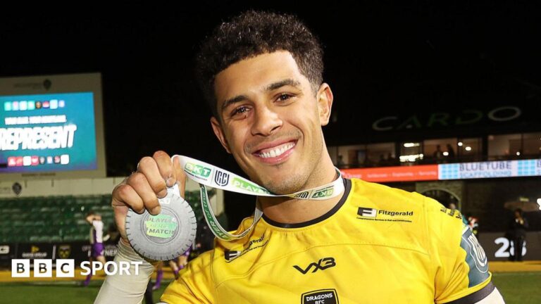 URC: Dragons wing Rio Dyer hits reset to get back to Wales form Dragons wing Rio Dyer was man of the match against Connacht at Rodney Parade