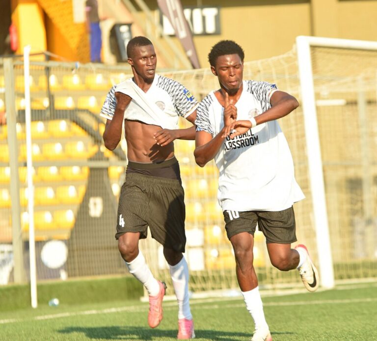 Johnson Ssenyonga late strike sends Football Classroom in Stanbic Uganda Cup Round of 64