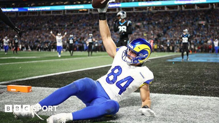 NFL play-offs: Los Angeles Rams survive scare to beat Carolina Panthers on Wildcard Weekend Colby Parkinson caught the winning touchdown with 38 seconds left