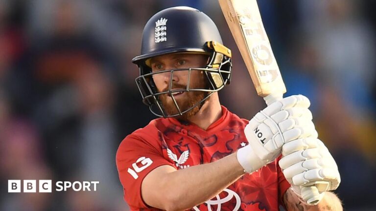 Phil Salt: England opener set to join Welsh Fire for 2026 edition of The Hundred Phil Salt hits out for England during a T20 international against South Africa in September 2025