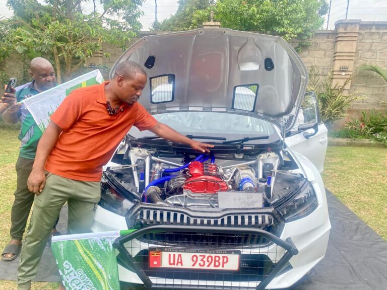 Rally Driver Musa Ssegaabwe unveils brand new Skoda Fabia N5