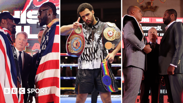 Boxing: Wilder vs Chisora, Wardley vs Dubois and Itauma vs Franklin to be broadcast on BBC Radio 5 Live Split image of Derek Chisora facing off with Deontay Wilder, Moses Itauma celebrating in the ring and Fabio Wardley facing off with Daniel Dubois