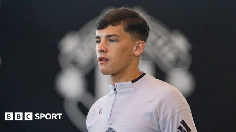 Manchester United forward Shea Lacey