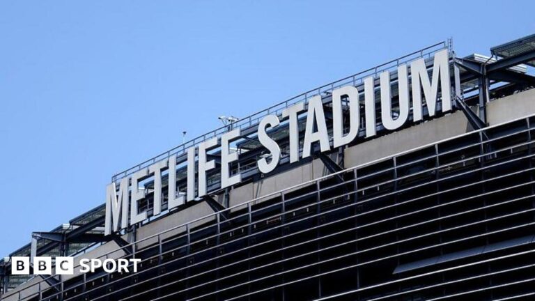 World Cup trains: Fans feel ‘gouged’ as £111 World Cup train tickets announced The view outside the MetLife Stadium, host venue of the Fifa World Cup 2026