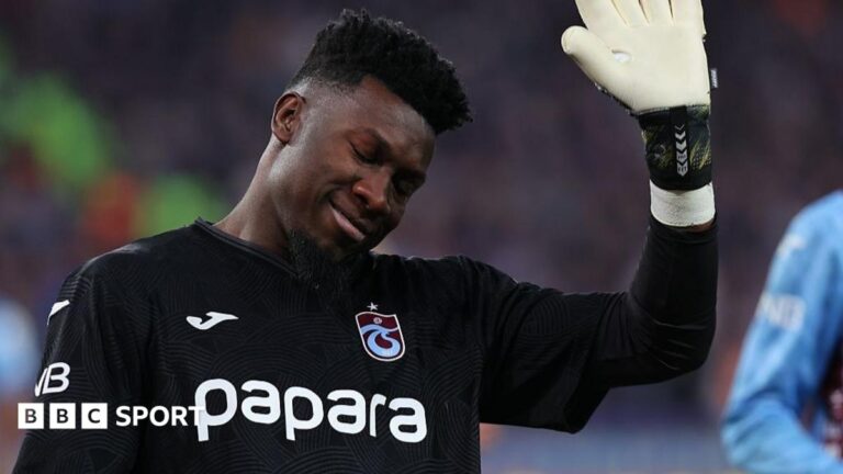 Man Utd transfers: Keeper Andre Onana close to Trabzonspor loan return Andre Onana