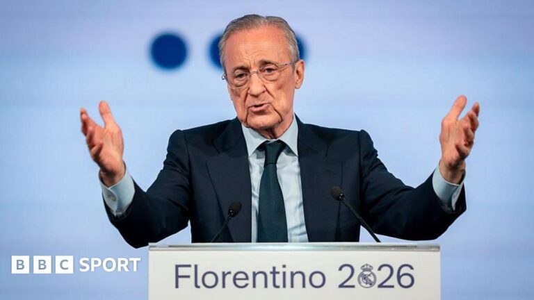 Real Madrid president Florentino Perez makes €150m election promise Florentino Perez makes his candidate presentation for the presidency of Real Madrid