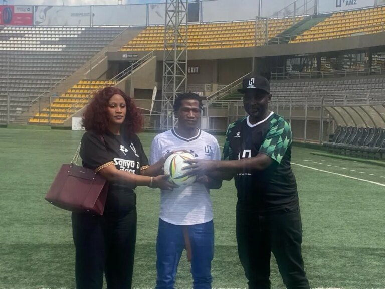 Sanyu D Luggage goal silverware at 2026 Hamz Cup