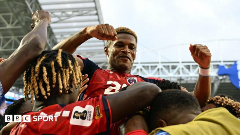 Cape Verde's Helio Varela celebrates scoring