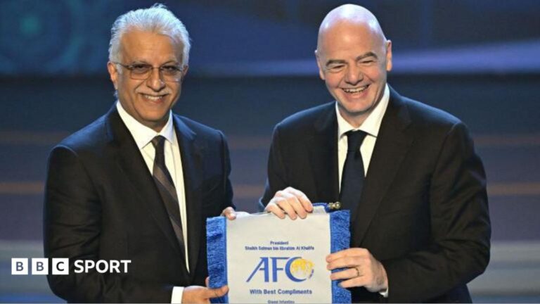 AFC joins Uefa and Concacaf in opposing Fifa plan Fifa president Gianni Infantino and his AFC counterpart Salman bin Ibrahim Al Khalifa