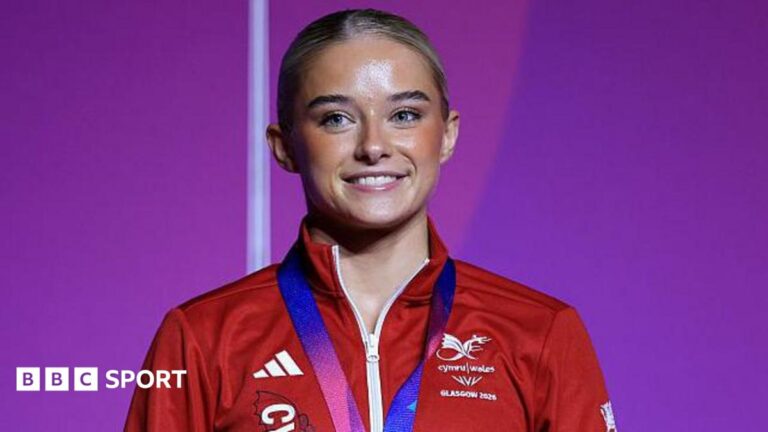 Commonwealth Games 2026: The Glasgow journey of Wales’ golden gymnastic girl Ruby Evans Ruby Evans with her gold medal