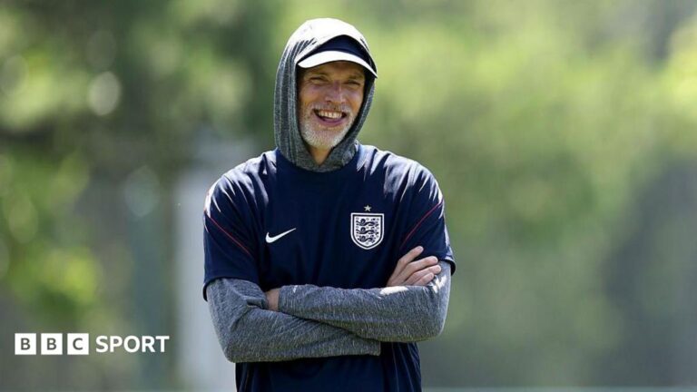 England head coach Thomas Tuchel