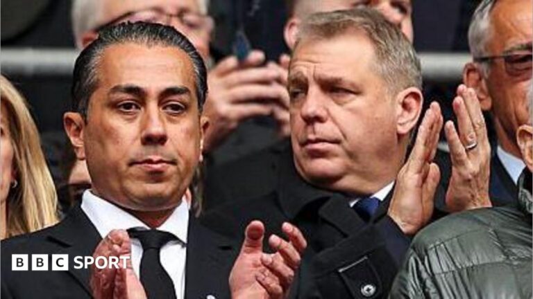 Chelsea: Co-owners Todd Boehly and Mark Walter explore selling stakes in club Eghbali claps as Boehly looks off to the side