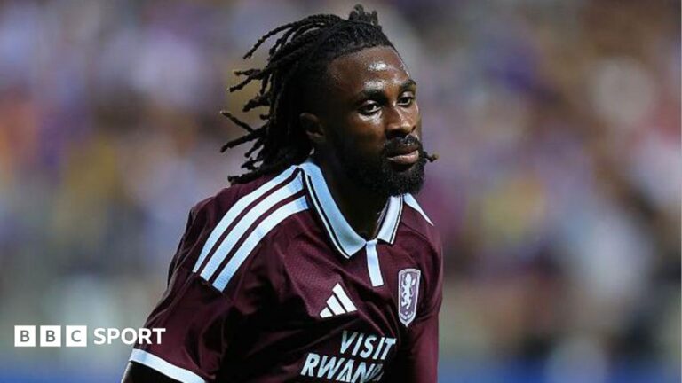 Evann Guessand: Crystal Palace re-sign Aston Villa forward on loan Evann Guessand