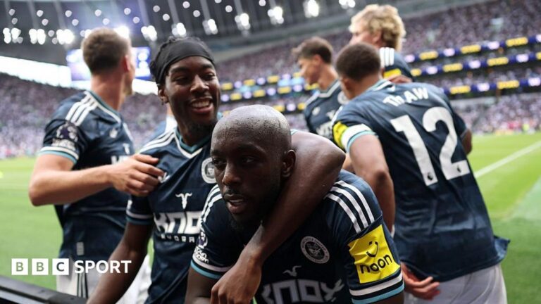 Spurs 0-2 Newcastle: Magpies show there’s plenty of life after Tonali Anthony Elanga celebrates with Yoane Wissa after his goal for Newcastle United against Spurs at the Tottenham Hotspur Stadium on 29 August, 2026