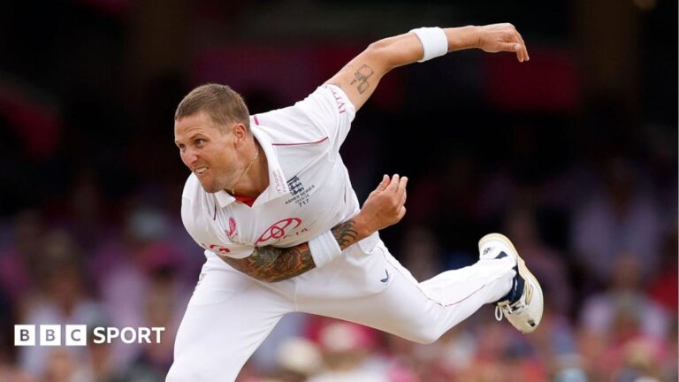 England cricket team: Brydon Carse omitted from squad for third Test against Pakistan Brydon Carse bowling for England