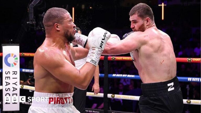 Fisher vs Pirotton: Johnny Fisher wins by majority decision in first fight for Zuffa Boxing Johnny Fisher lands a punch on Michael Pirotton
