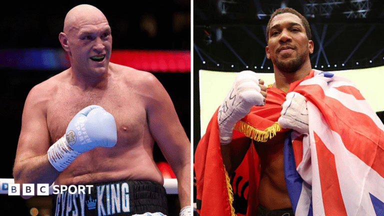 Fury vs Joshua: Cardiff to host heavyweight fight on 11 December Split image of Claressa Shields, Paddy Pimblett and Chris Eubank Jr