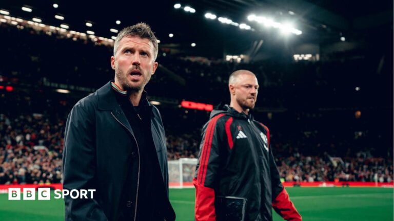 Man Utd 2-3 Brighton: Michael Carrick ‘not bothered’ by pressure after loss Youri Tielemans looks dejected