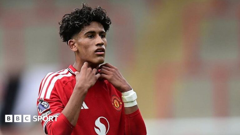 Manchester United forward JJ Gabriel