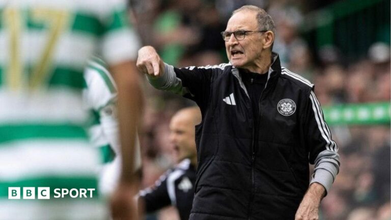 Celtic manager Martin O'Neill
