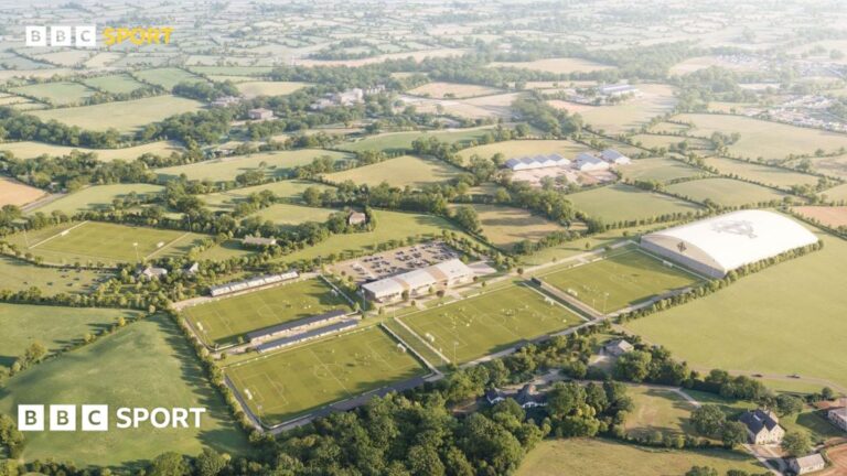 A concept image of the proposed site at Galgorm