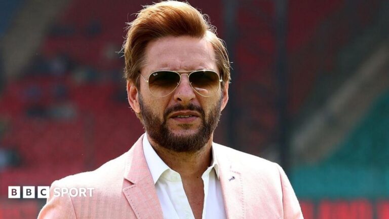 Former Pakistan captain Shahid Afridi