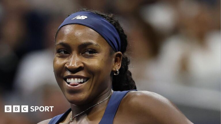 US Open 2026 results: Coco Gauff beats Iva Jovic & Elena Rybakina sweeps aside Naomi Osaka to complete stacked New York quarter-finals draw Coco Gauff smiles after beating Iva Jovic at the 2026 US Open